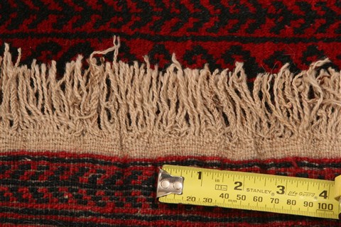 Baluch Red Hand Knotted 27 X 44  Area Rug 100-28534 Image 3