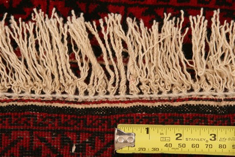 Baluch Red Hand Knotted 30 X 48 Area Rug 253-28535 Image 3