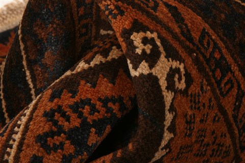 Baluch Red Hand Knotted 31 X 49 Area Rug 253-28536 Image 5