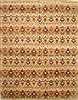 Modern Red Hand Knotted 120 X 151  Area Rug 250-28537 Thumb 0