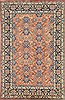 Varamin Red Hand Knotted 66 X 99  Area Rug 500-28544 Thumb 0