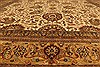 Kashan Beige Hand Knotted 1111 X 152 Area Rug 250-28545 Thumb 4