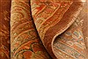 Joshaghan Yellow Square Hand Knotted 71 X 73 Area Rug 100-28550 Thumb 3