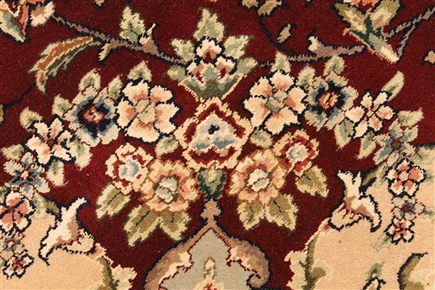 Tabriz Beige Hand Knotted 120 X 150 Area Rug 250-28552 Image 11