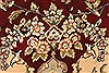Tabriz Beige Hand Knotted 120 X 150 Area Rug 250-28552 Thumb 11