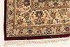 Tabriz Beige Hand Knotted 120 X 150 Area Rug 250-28552 Thumb 1