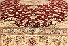 Tabriz Beige Hand Knotted 120 X 150  Area Rug 250-28552 Thumb 4
