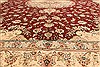 Tabriz Beige Hand Knotted 120 X 150 Area Rug 250-28552 Thumb 4