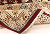 Tabriz Beige Hand Knotted 120 X 150 Area Rug 250-28552 Thumb 6