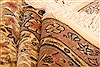 Kerman Beige Hand Knotted 69 X 100 Area Rug 253-28557 Thumb 3