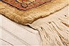 Kerman Beige Hand Knotted 69 X 100 Area Rug 253-28557 Thumb 6