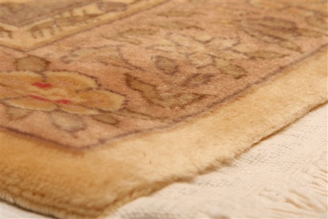 Kerman Brown Hand Knotted 610 X 99 Area Rug 253-28558 Image 7