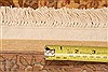 Kerman Brown Hand Knotted 610 X 99 Area Rug 253-28558 Thumb 6