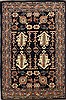 Sarouk Blue Hand Knotted 54 X 78  Area Rug 500-28561 Thumb 0