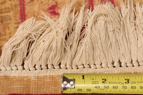 Kerman Yellow Hand Knotted 70 X 96  Area Rug 253-28571 Image 7