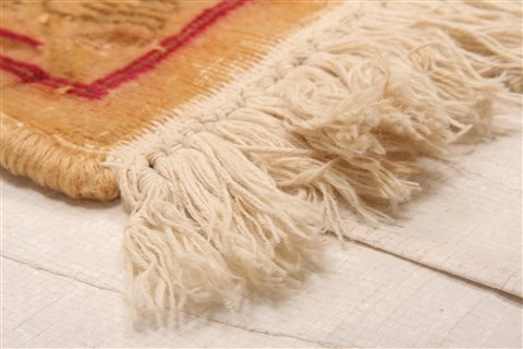 Kerman Yellow Hand Knotted 70 X 96  Area Rug 253-28571 Image 8