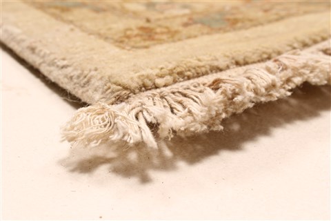 Ziegler Beige Hand Knotted 120 X 157 Area Rug 250-28574 Image 13
