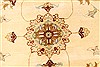 Ziegler Beige Hand Knotted 120 X 157 Area Rug 250-28574 Thumb 2