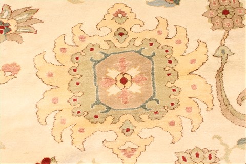 Chobi Beige Hand Knotted 1110 X 155 Area Rug 250-28577 Image 11