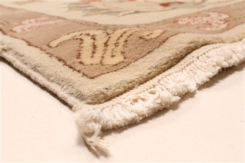 Chobi Beige Hand Knotted 1110 X 155 Area Rug 250-28577 Image 12