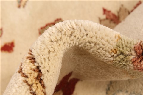 Chobi Beige Hand Knotted 1110 X 155 Area Rug 250-28577 Image 8