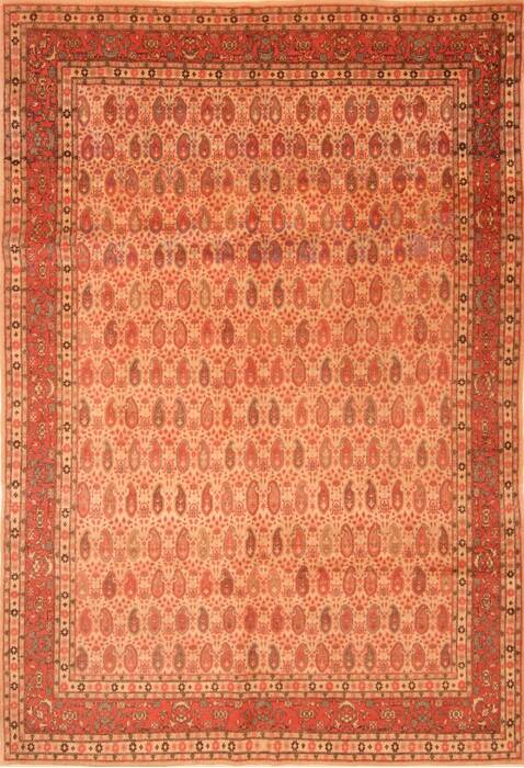 Hereke Brown Hand Knotted 64 X 810 Area Rug 100-28581 Image 0