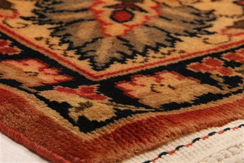 Tabriz Red Hand Knotted 67 X 93 Area Rug 100-28582 Image 6