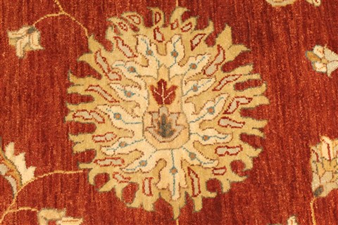 Ziegler Beige Hand Knotted 1110 X 157 Area Rug 250-28584 Image 10