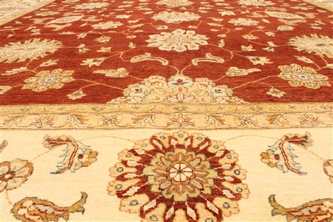 Ziegler Beige Hand Knotted 1110 X 157 Area Rug 250-28584 Image 4