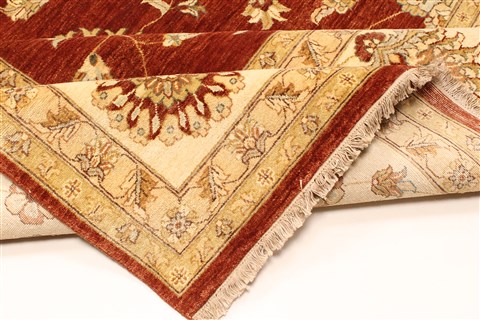 Ziegler Beige Hand Knotted 1110 X 157 Area Rug 250-28584 Image 6