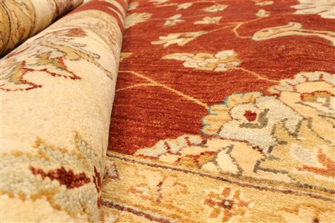 Ziegler Beige Hand Knotted 1110 X 157 Area Rug 250-28584 Image 7