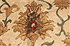 Chobi Beige Hand Knotted 126 X 165 Area Rug 250-28586 Thumb 10