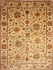 Chobi Beige Hand Knotted 126 X 165  Area Rug 250-28586 Thumb 0