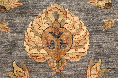 Ziegler Beige Square Hand Knotted 119 X 120 Area Rug 250-28588 Image 13