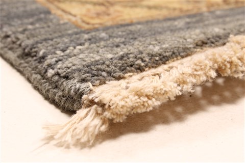 Ziegler Beige Square Hand Knotted 119 X 120 Area Rug 250-28588 Image 14