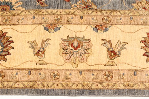 Ziegler Beige Square Hand Knotted 119 X 120 Area Rug 250-28588 Image 3