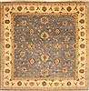 Ziegler Beige Square Hand Knotted 119 X 120 Area Rug 250-28588 Thumb 0