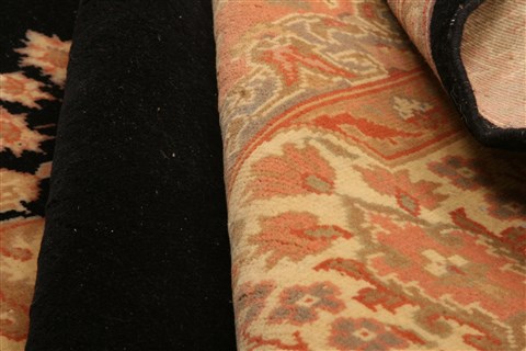 Tabriz Orange Hand Knotted 66 X 95 Area Rug 100-28591 Image 2