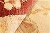 Chobi Beige Hand Knotted 123 X 149 Area Rug 250-28592 Thumb 11