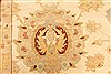 Chobi Beige Hand Knotted 123 X 149 Area Rug 250-28592 Thumb 12