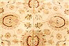 Chobi Beige Hand Knotted 123 X 149  Area Rug 250-28592 Thumb 2