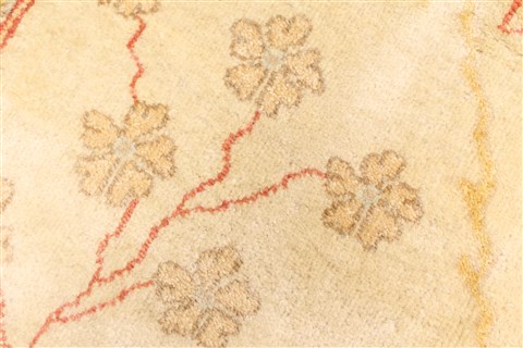 Oushak Beige Hand Knotted 120 X 164 Area Rug 250-28594 Image 12