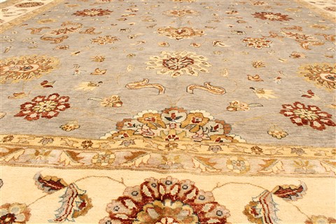 Ziegler Beige Hand Knotted 121 X 154 Area Rug 250-28596 Image 4