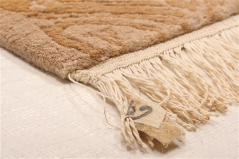 Nepal White Hand Knotted 59 X 80 Area Rug 100-28597 Image 7