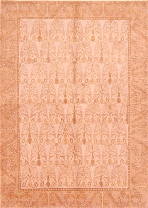 Nepal White Hand Knotted 59 X 80 Area Rug 100-28597 Image 0