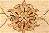 Ziegler Beige Hand Knotted 120 X 153 Area Rug 250-28598 Thumb 11