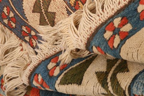 Kazak Blue Hand Knotted 511 X 810 Area Rug 253-28599 Image 3
