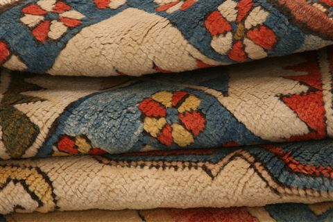 Kazak Blue Hand Knotted 511 X 810 Area Rug 253-28599 Image 4