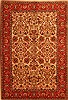 Tabriz Red Hand Knotted 68 X 811  Area Rug 100-28600 Thumb 0