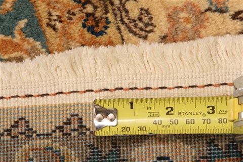 Tabriz Orange Hand Knotted 511 X 811 Area Rug 253-28602 Image 4